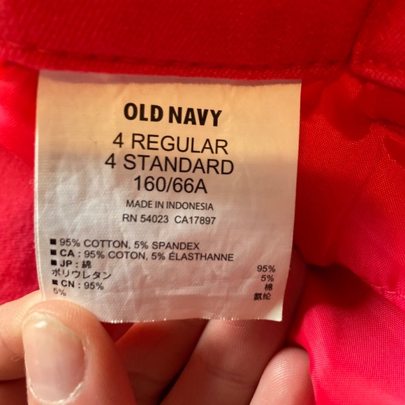 Old Navy Hot Pink High Waisted Bermuda Shorts - Picture 5 of 8